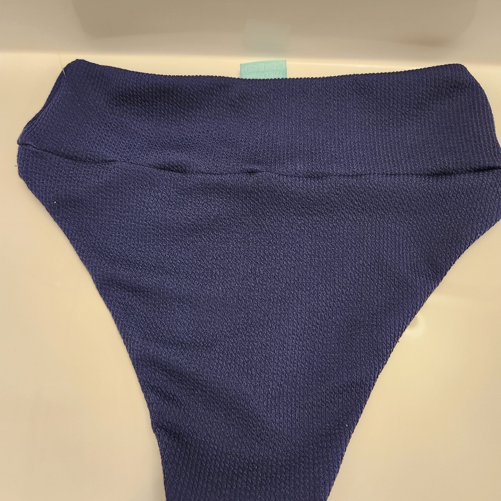 MELISSA ODABAS Hamptons ribbed high-rise bikini briefs - Picture 11 of 11